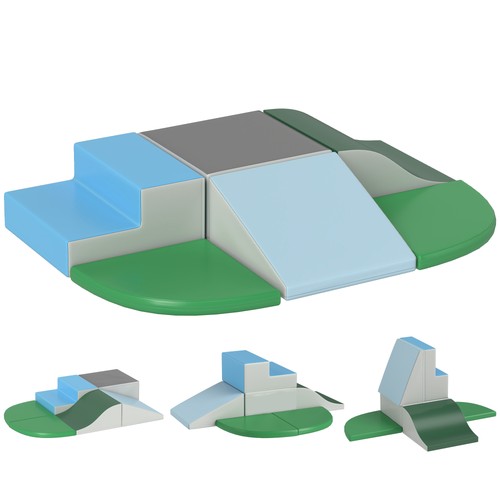Homcom piece soft play - homcom,