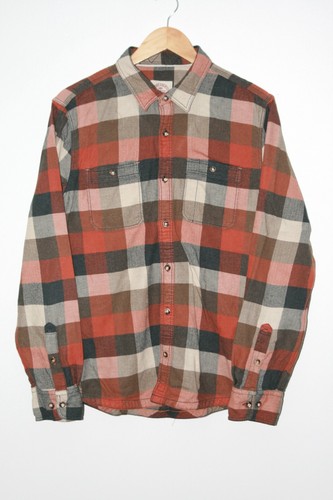 Fat face mens orange plaid - orange,