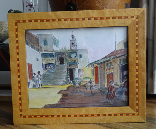 Vintage watercolour painting - vintage,