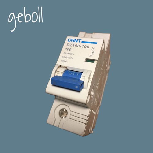 New chint dz158 100 - 100, mcb