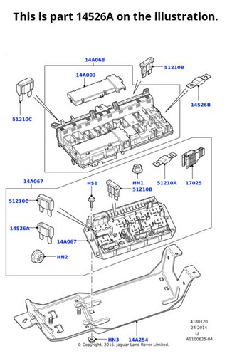 Land rover circuit breaker - land,
