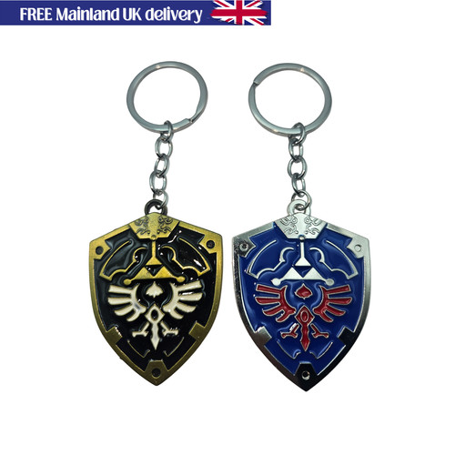 Zelda shield keychain - -,