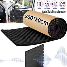 2m Car Wave Deadening Mat Trunk Door Sound Proofing Insulation Self-adhesive UK