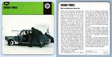 Snow Tires - Ancillary Equipment - Edito Service #27-13 Auto Rally Card