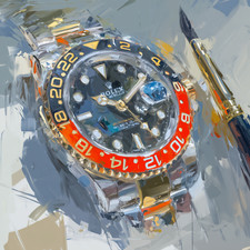 🕰️ Rolex Luxury Art Print