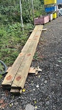 Oak Timber Railway Sleeper x 4