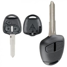 2 Buttons Car Remote Key Shell Case with MIT11 Blade Fit for Mitsubishi Lancer