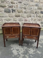 Quality Pair Mahogany Tray Top