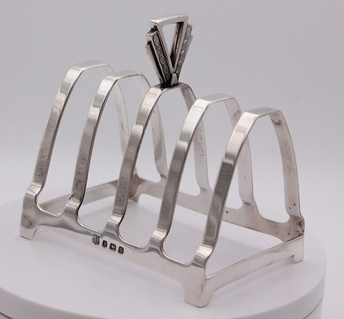 Sterling silver toast rack - sterling,