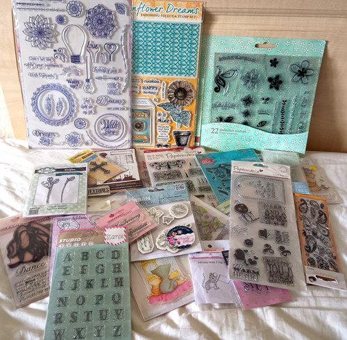 Clear stamps bundle card - stamps,