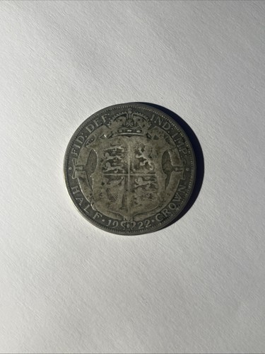 1922 george half crown - george, coin