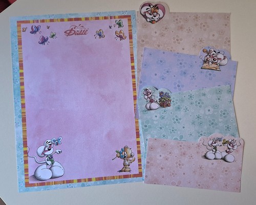 Diddl stationery sheet and - diddl,