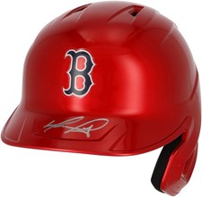 David Ortiz Red Sox Signed Alternate Chrome Rawlings Mach Replica Batting Helmet