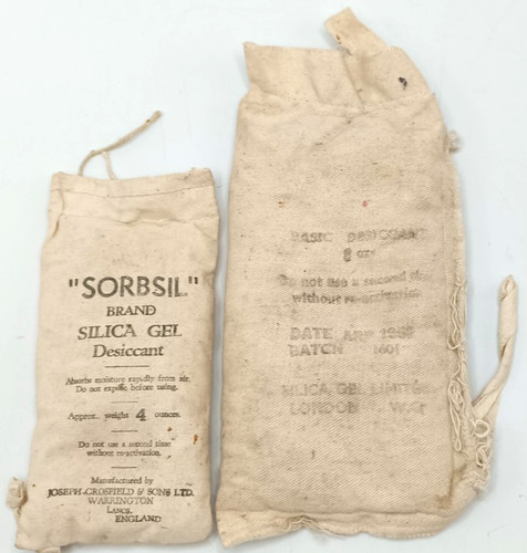 Silica gel bags vintage - vintage, x2m