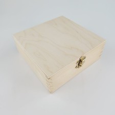 WOODEN BOX 15.5x14.5x6cm FOR