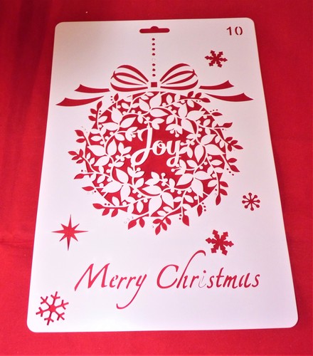 Sheet plastic stencil - plastic,