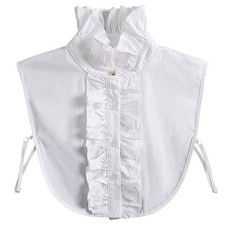 Collar Fake Half Shirt Blouse Ladies Peter Pan Detachable Collars Women False