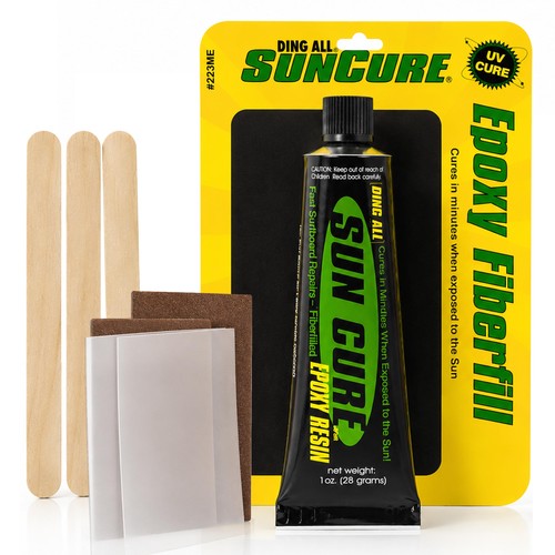 Sun cure 1oz epoxy - cure, fiberfilled