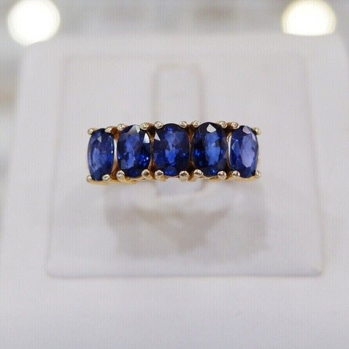 18k yellow gold - yellow, blue