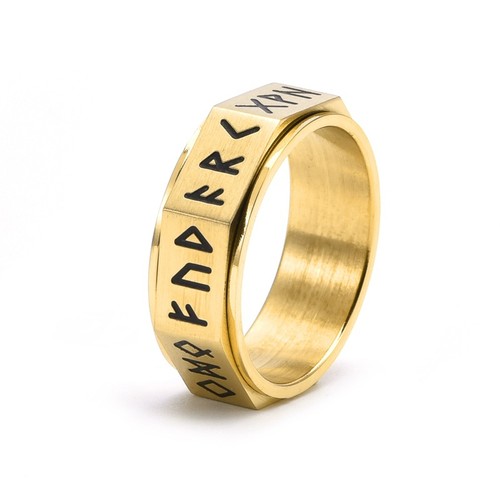 Men viking rune spinner - viking,