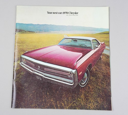 Vintage 1970 chrysler sales - chrysler,
