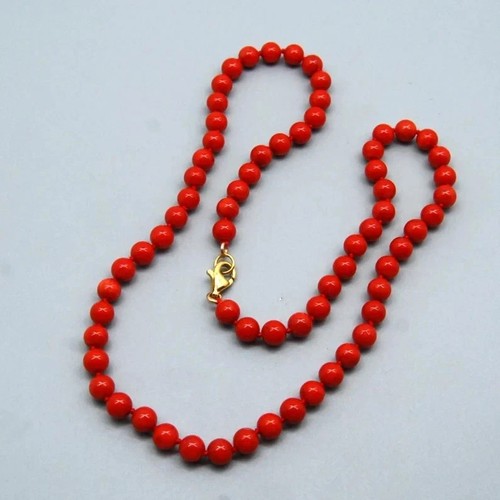 Excellent italian coral - 6, mm