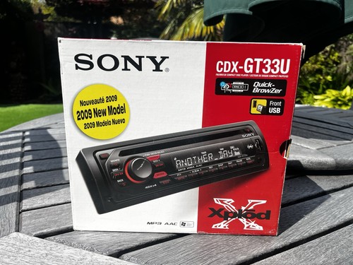 Sony cdx gt33u player in - cd,