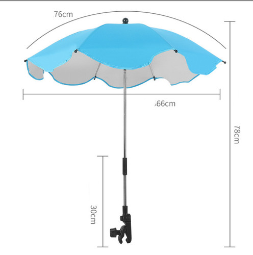 Clip umbrella for stroller - umbrella,
