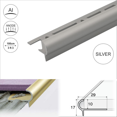 Rounded stair nosing - edge, trim