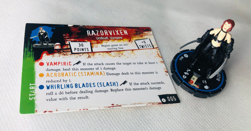 Horrorclix razorvixen 005 - razorvixen, #005