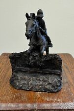 North Light Showjumping Horse Sculpture 13cmx12cm  Bronzed Resin