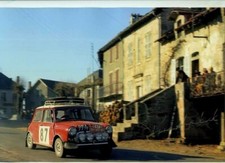 Paddy Hopkirk (1933-2022) Mini Monte Carlo 1968 Signed Photograph *Proof & COA*