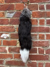 New European Silver Fox Tail