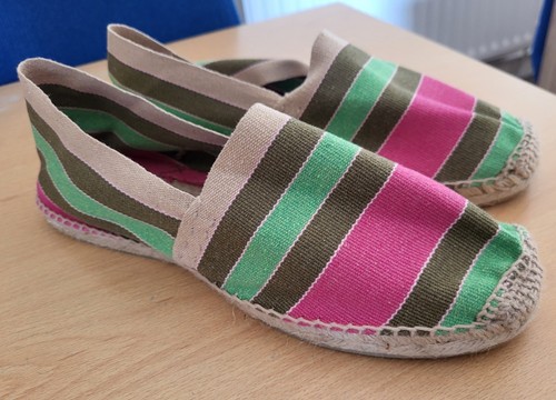 Mens espadrilles size - 9, worn