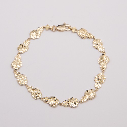 Bracelet solid 10k - bracelet, gold