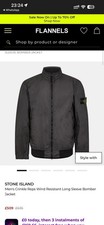 Stone Island Men's Crinkle