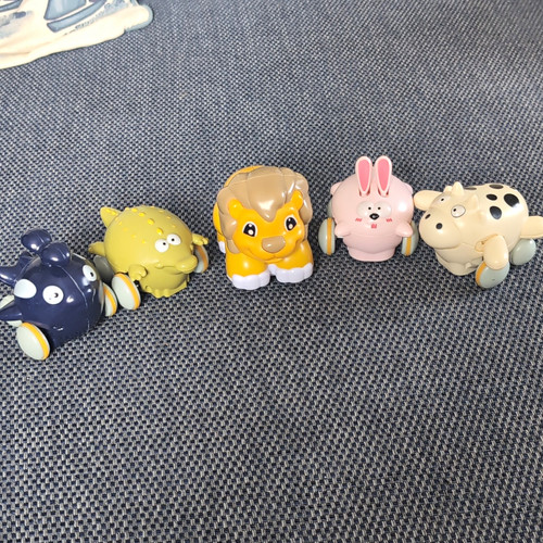 Set mini pull - pull-back, animal