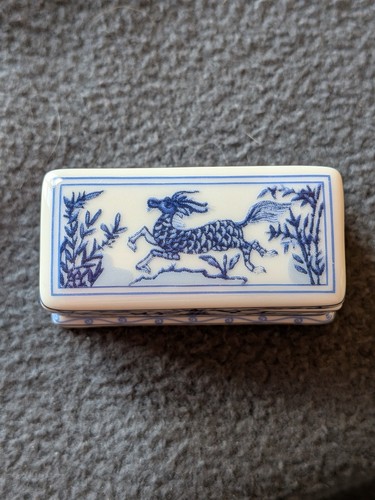 Del prado porcelain trinket - porcelain,
