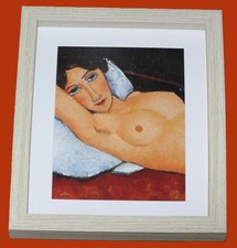 MODIGLIANI NAKED WOMAN FRAMED PICTURE SUPERB