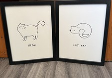 Artko Designs Cat Prints Pair
