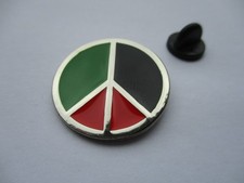 PALESTINE METAL BADGE peace