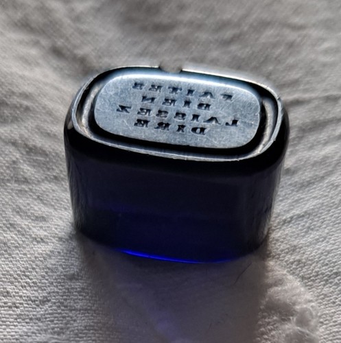 Antique tassie glass - tassie, paste
