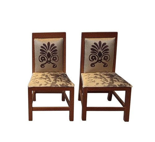 Dolls house side chairs - house,
