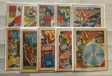 FIRST 10 ISSUES OF 2000AD INC