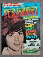 IT'S HERE AND NOW # 13  (1973) Donny Osmond Gary Glitter Slade The Sweet T. Rex