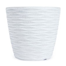 LIVIVO Round Plastic Plant Pot