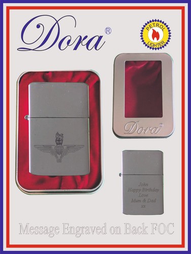 Dora chrome petrol lighter - ,