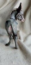 Rare Italian pottery donkey by "Tay" Giuseppe Tagliariol mid  1900s outstanding