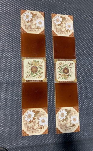 Antique fireplace tile - antique, set