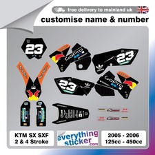 KTM SX SXF 125cc - 500cc 2005